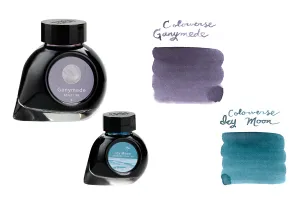 Colorverse Ganymede & Icy Moon Glistening - 65ml  15ml Bottled Ink
