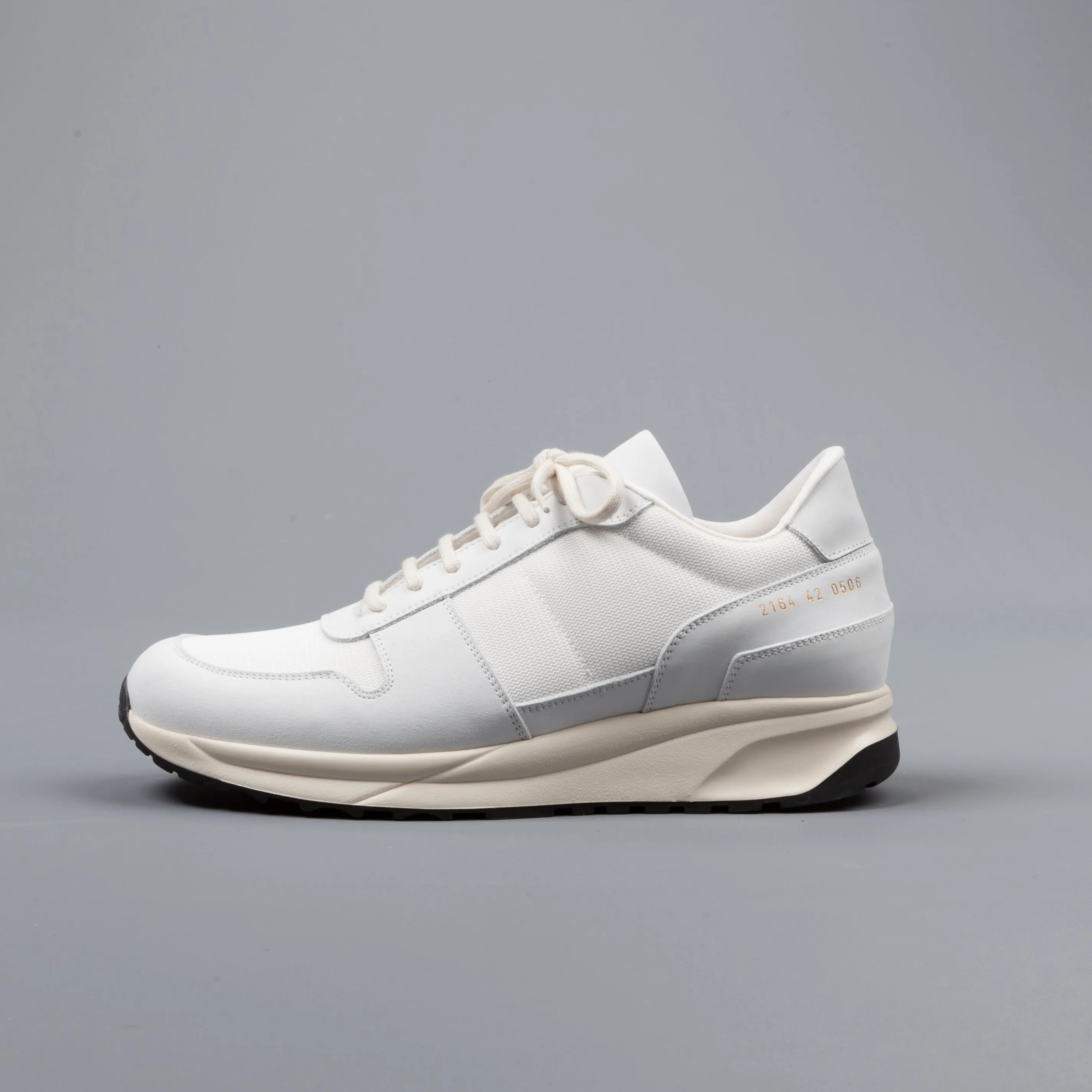 Common Projects Track Vintage White