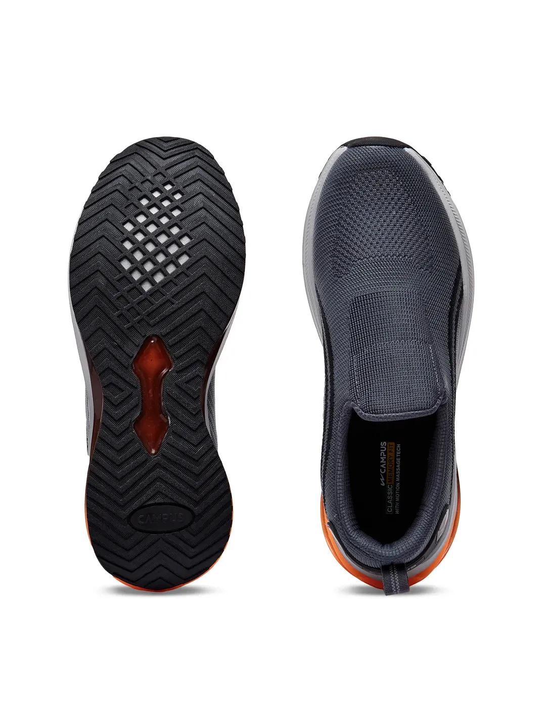 COVERT Grey Men's Walking Shoes
