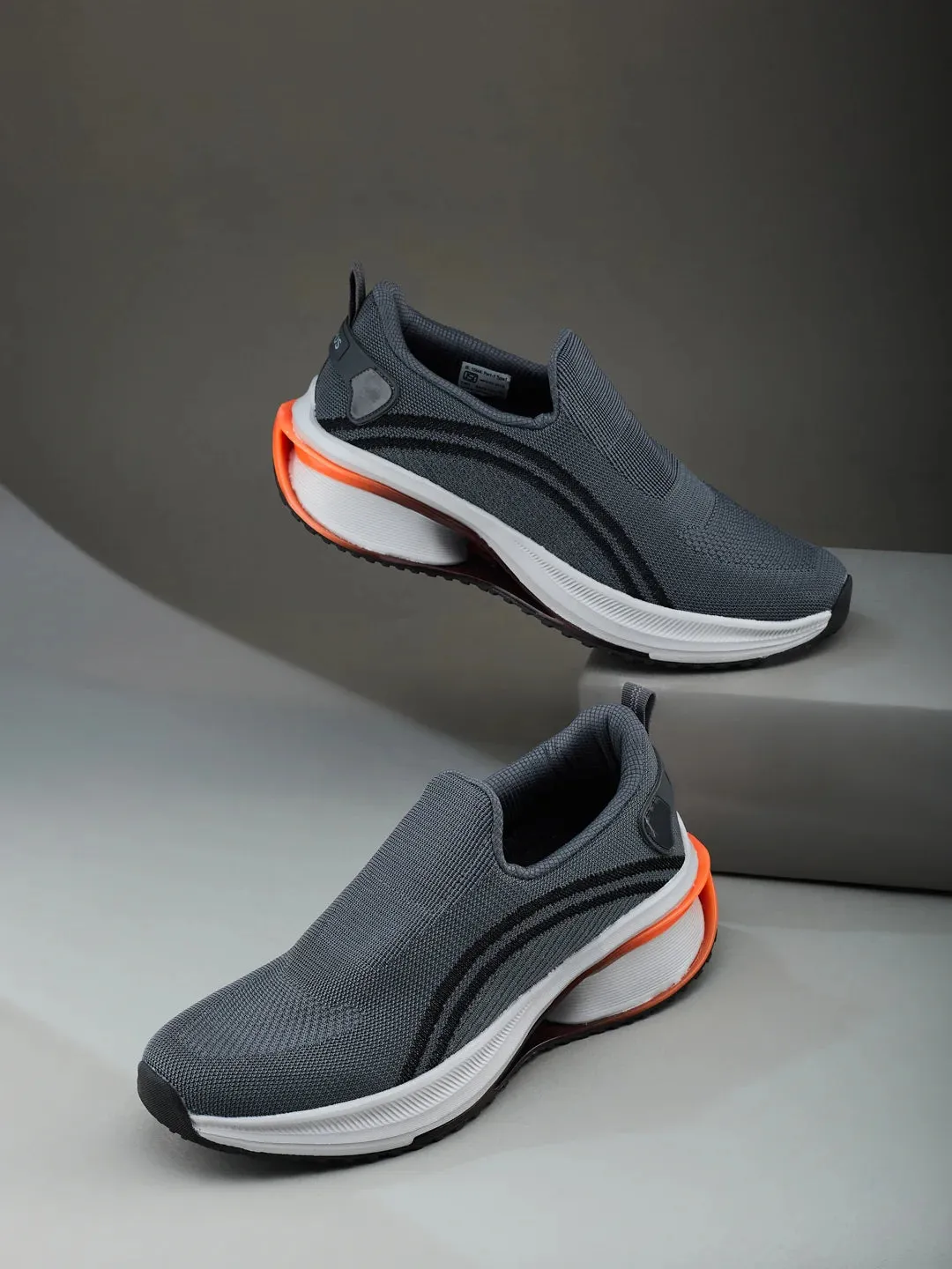 COVERT Grey Men's Walking Shoes
