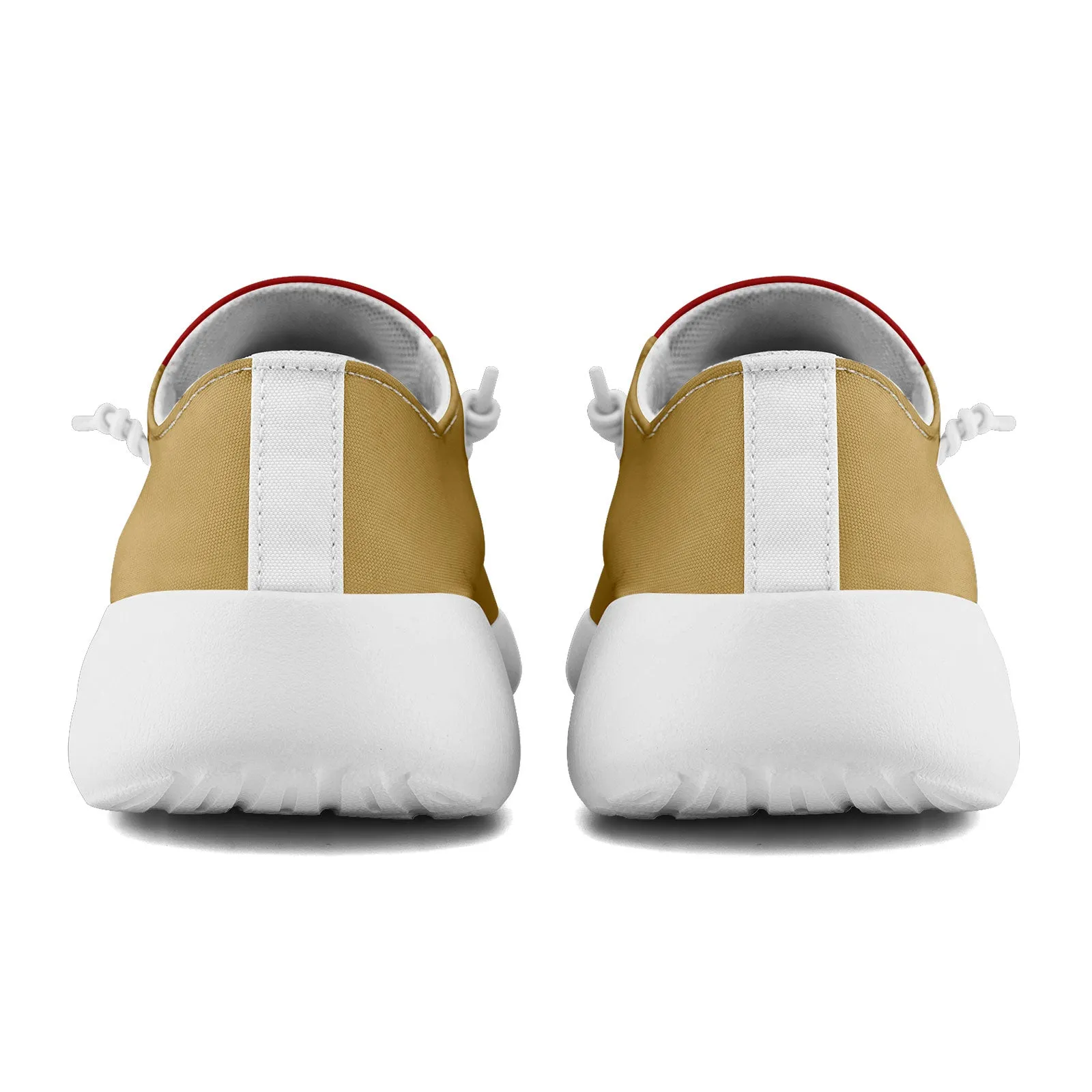 Custom San Francisco Yellow Red Shoes Personalized Sneaker FN018-D020278-25 Custom Online