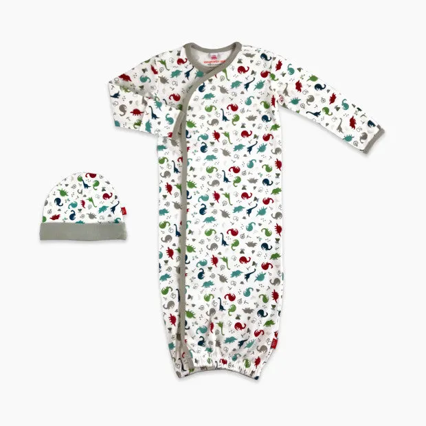 Dino Expedition Organic Gown Set Magnetic Me