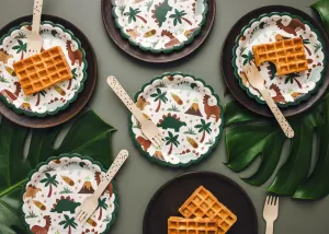 Dinosaurs Paper Plates Pack of 6