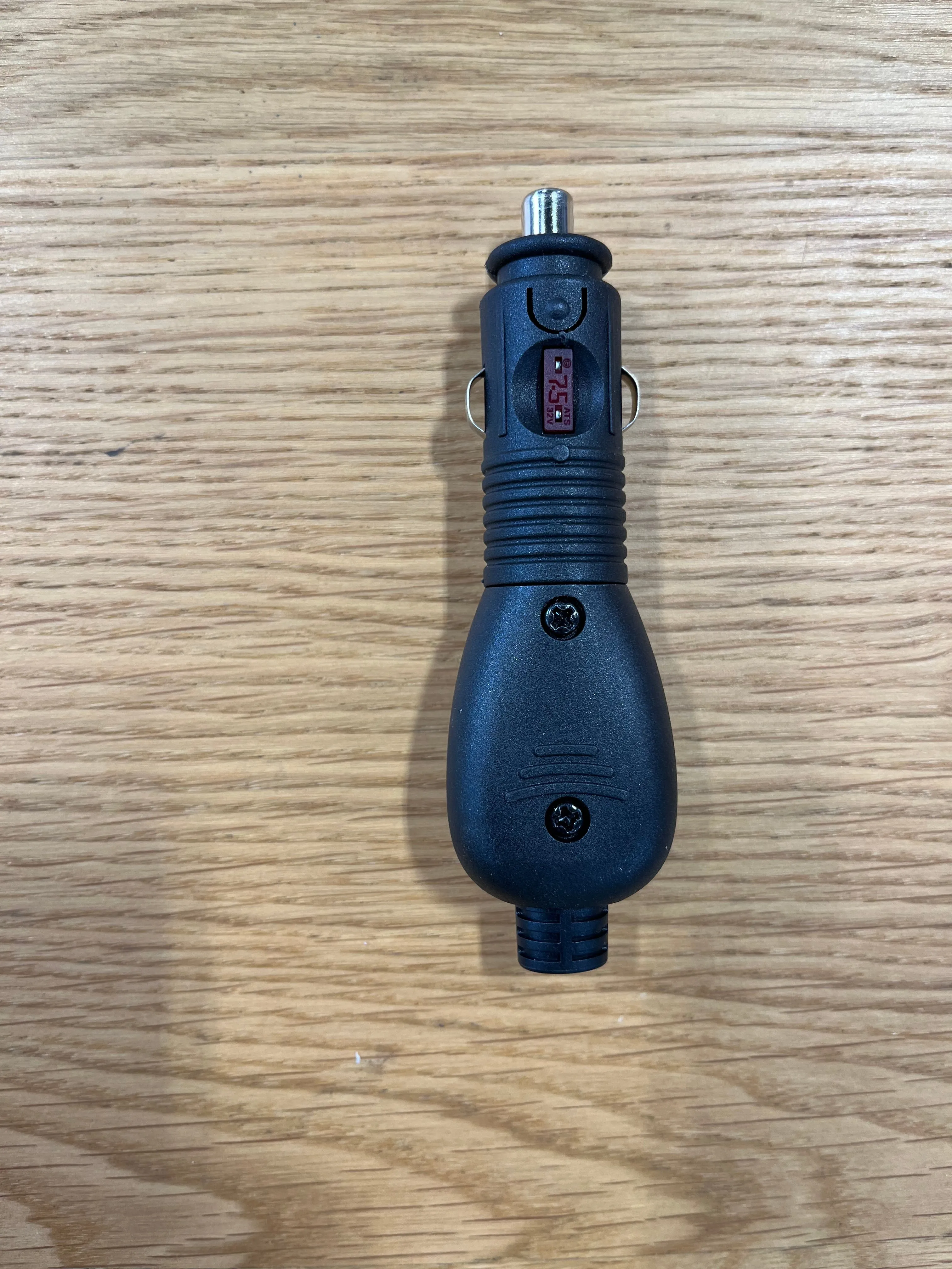 Equipt Cigar/Lighter Male Plug with 7.5 AMP Fuse