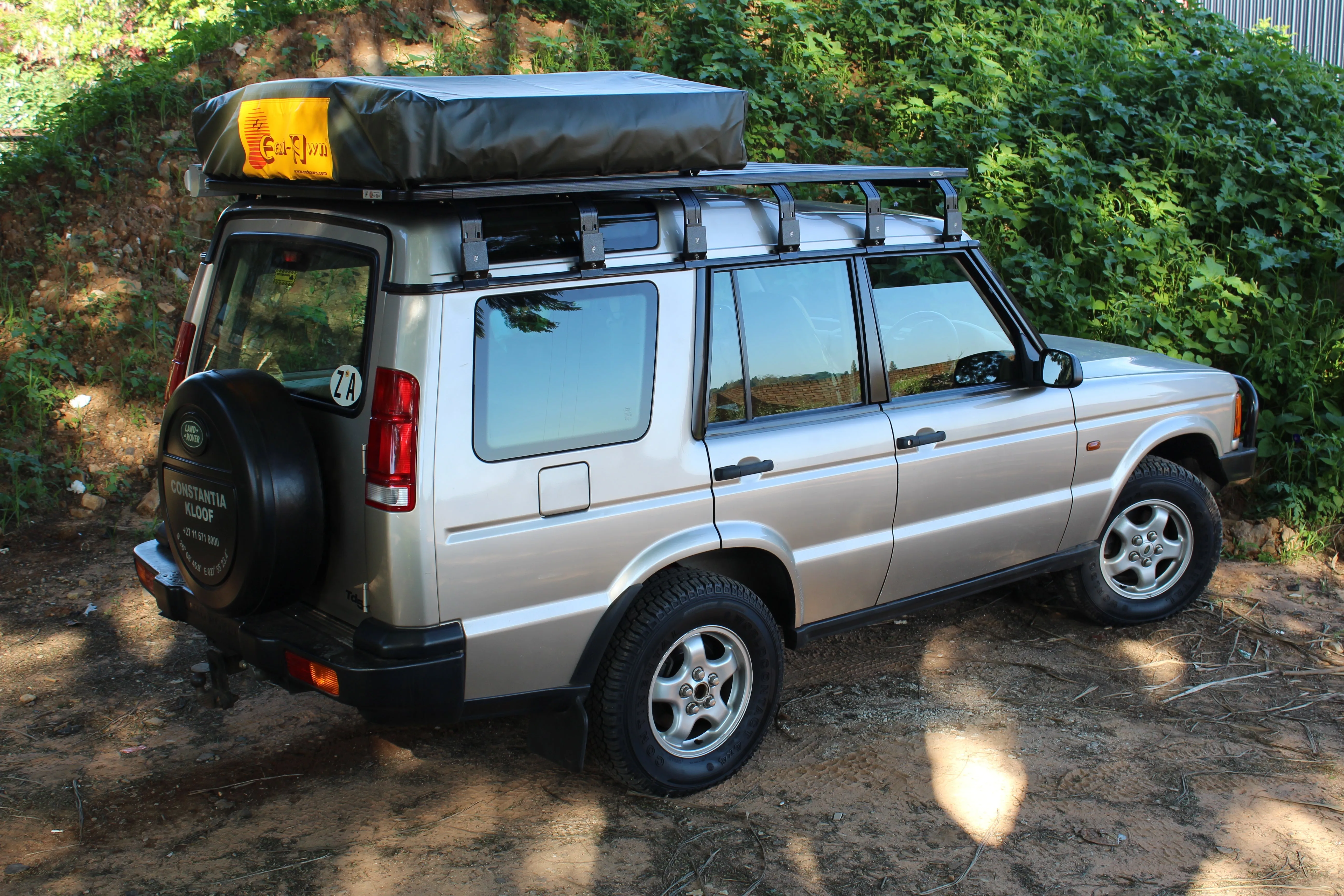 Equipt K9 Roof Rack Rail Set