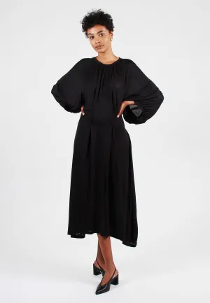 Exhale Jersey Dress - black