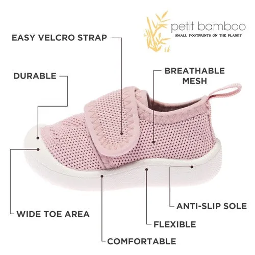 First Walking Shoes - Breathable Mesh (Pink)