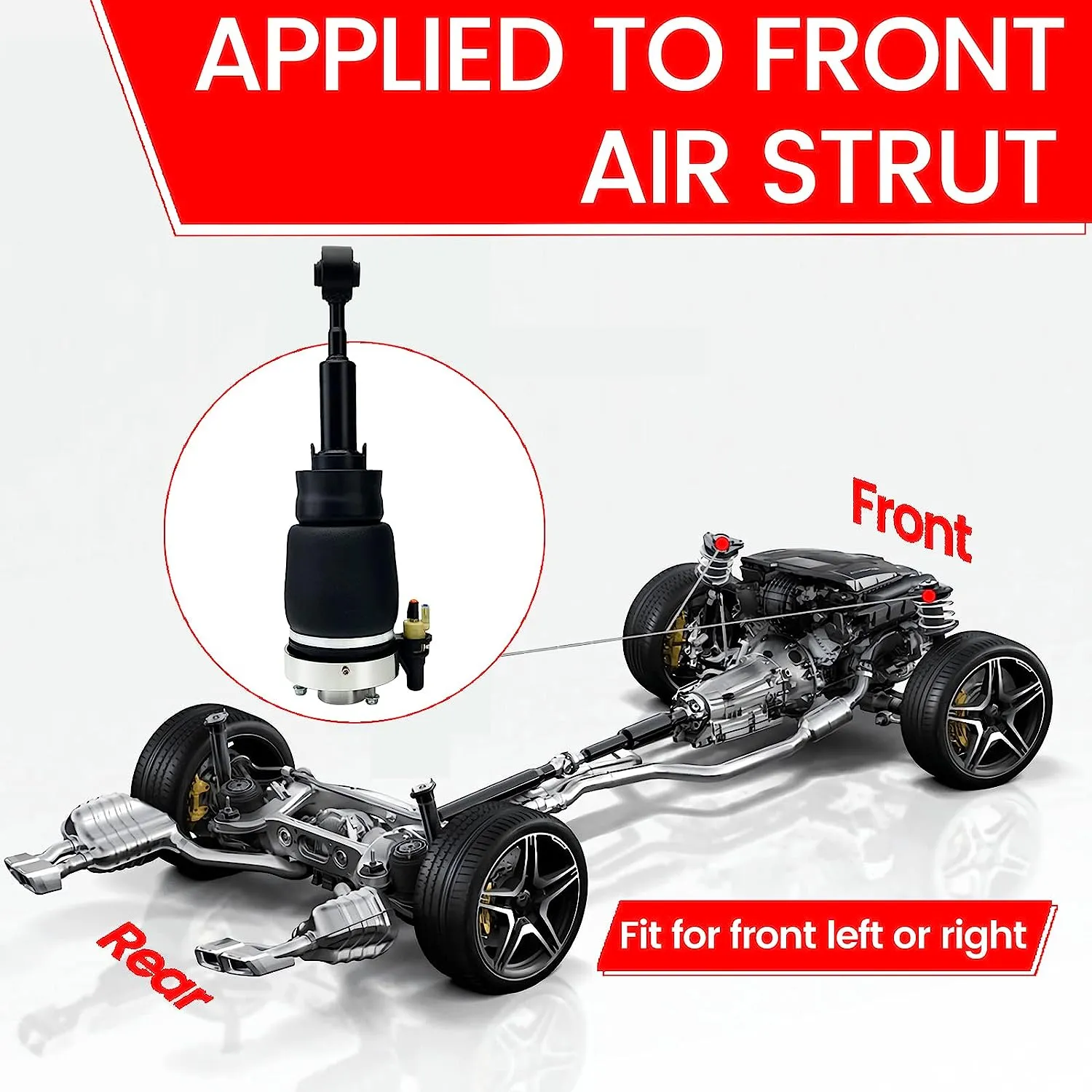 Ford Expedition Lincoln Navigator Front Left or Right Air Suspension Shock
