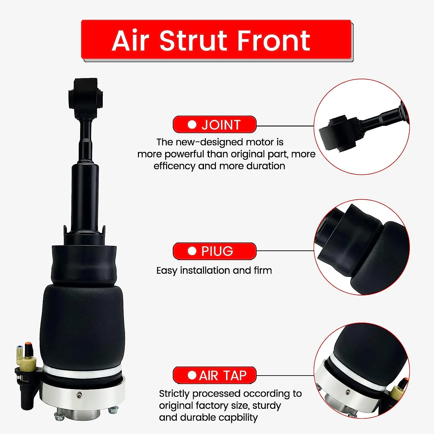 Ford Expedition Lincoln Navigator Front Left or Right Air Suspension Shock