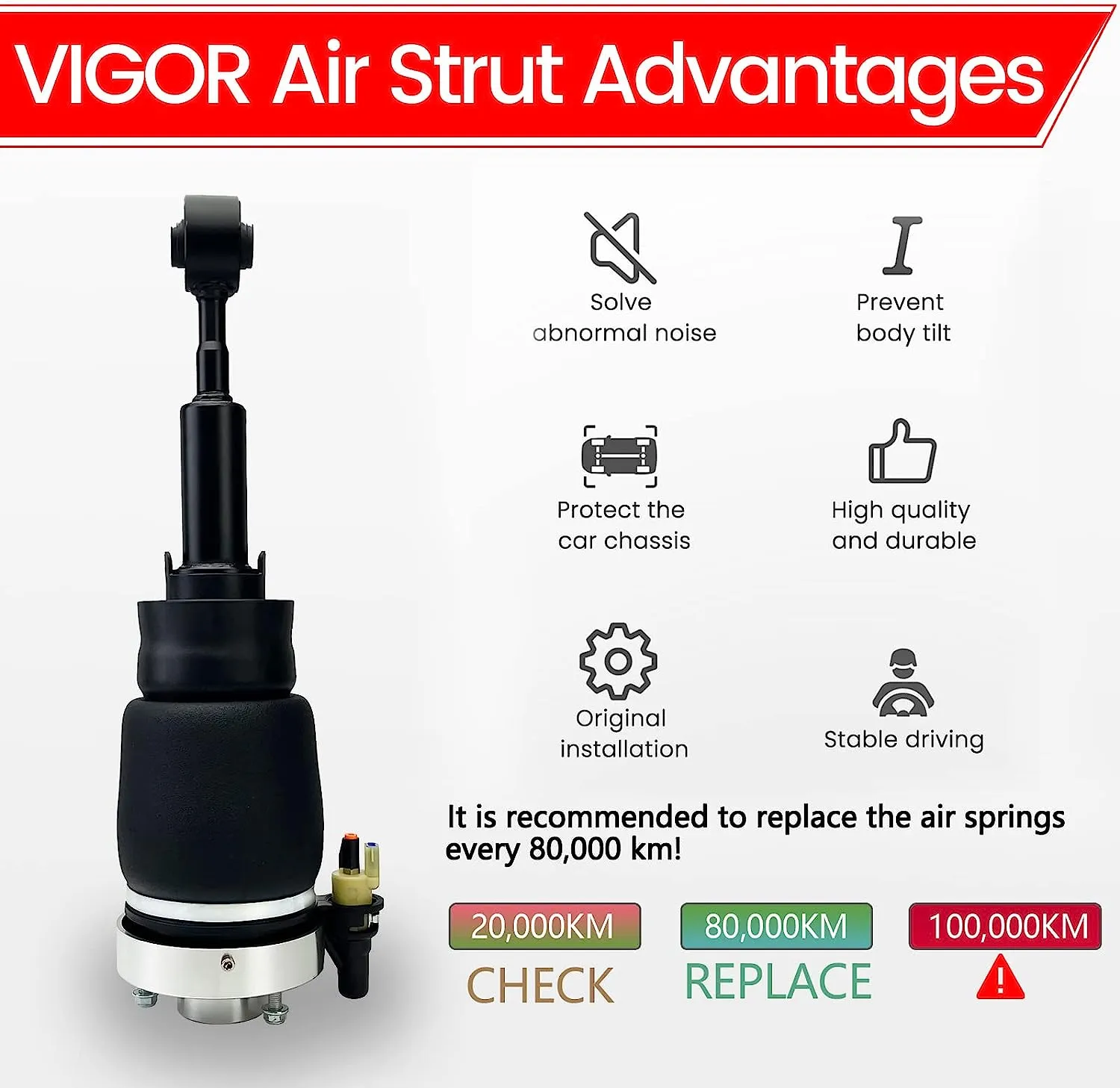 Ford Expedition Lincoln Navigator Front Left or Right Air Suspension Shock