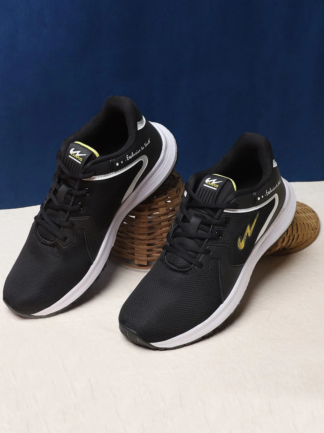 FRED Black Men's Running Shoes