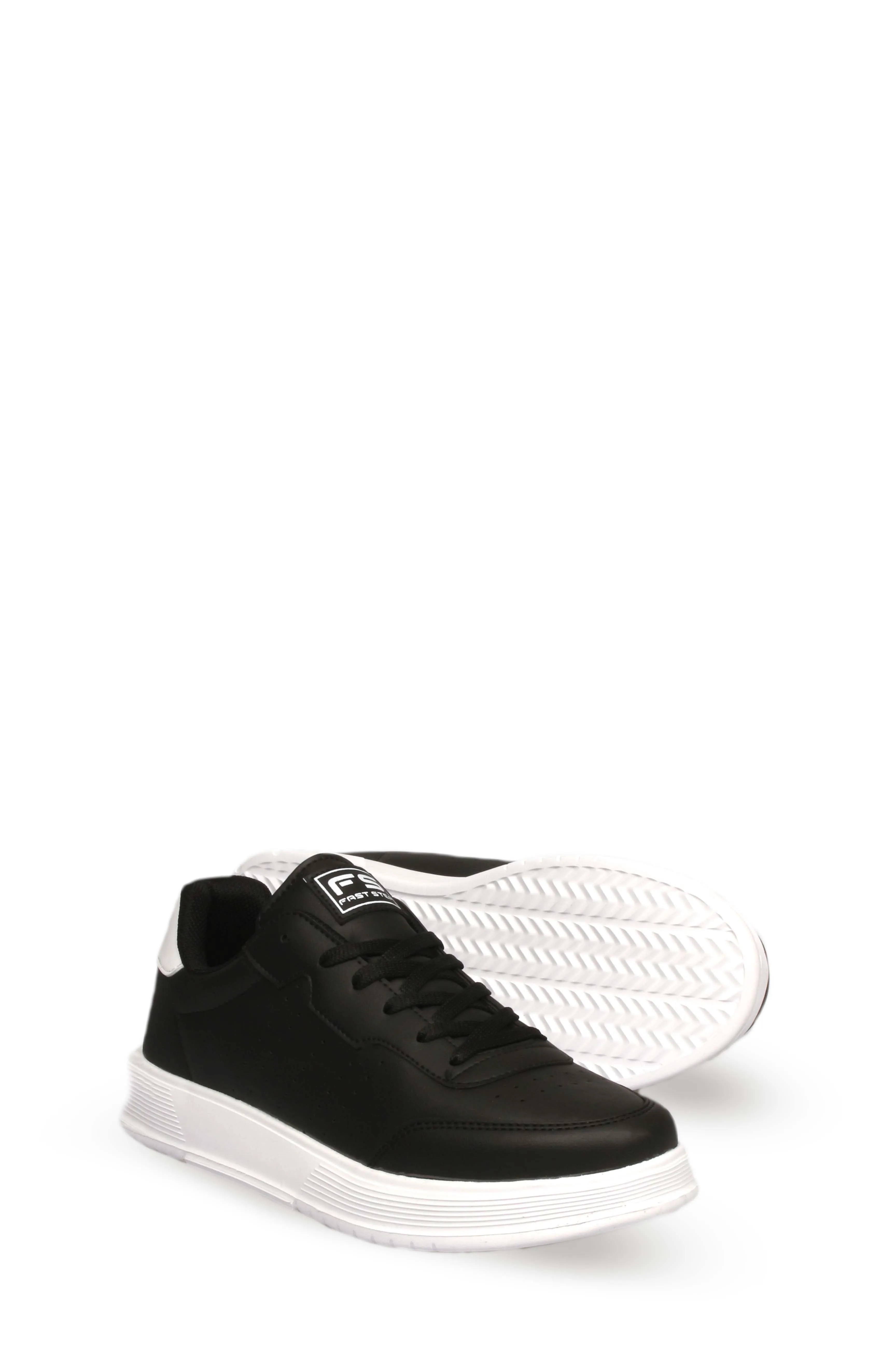 FST Men's Walking Shoes 666MA158 Black White - Gjilan
