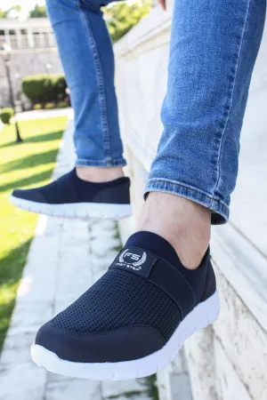 FST Men's Walking Shoes 869MA1000 Navy Blue - Tupelo