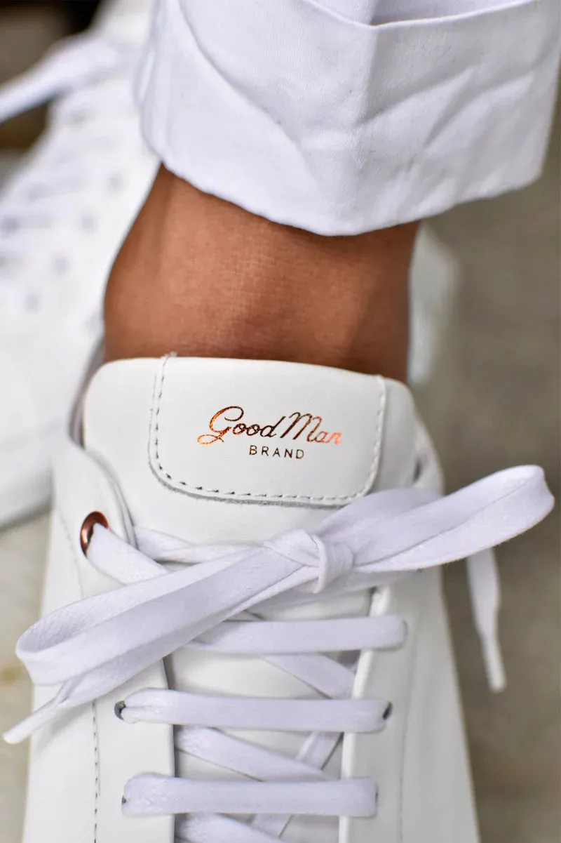 GOOD MAN BRAND SHOES- EDGE LEATHER WHITE
