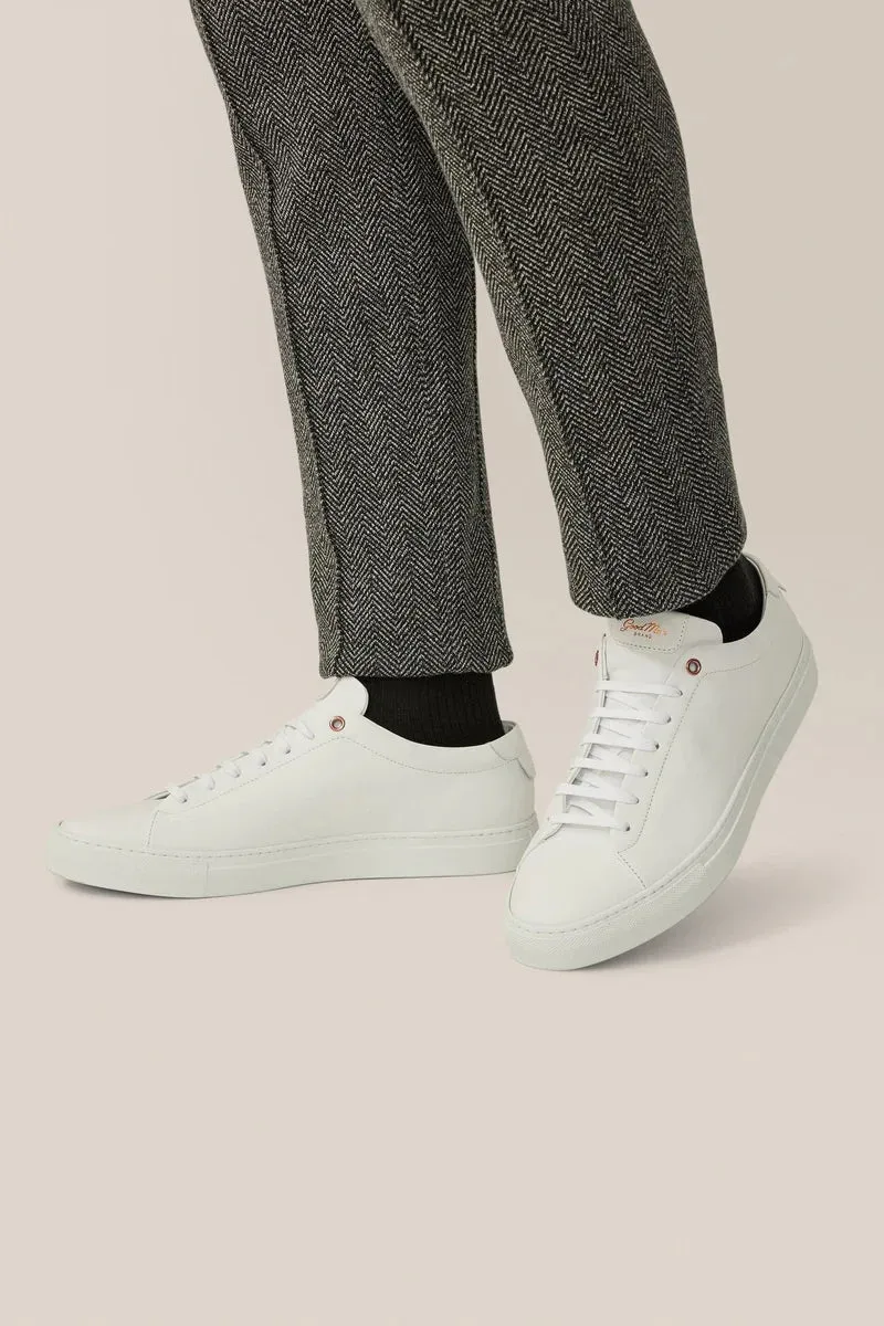 GOOD MAN BRAND SHOES- EDGE LEATHER WHITE