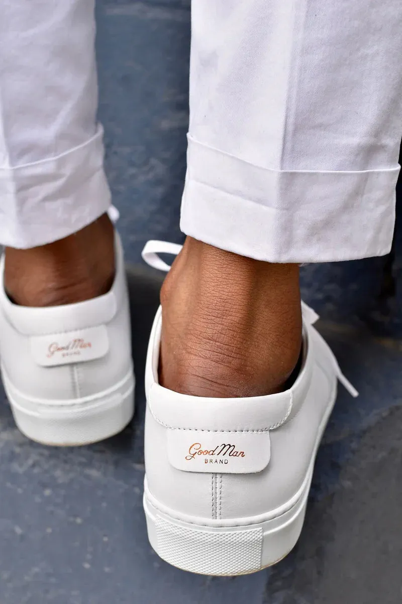 GOOD MAN BRAND SHOES- EDGE LEATHER WHITE