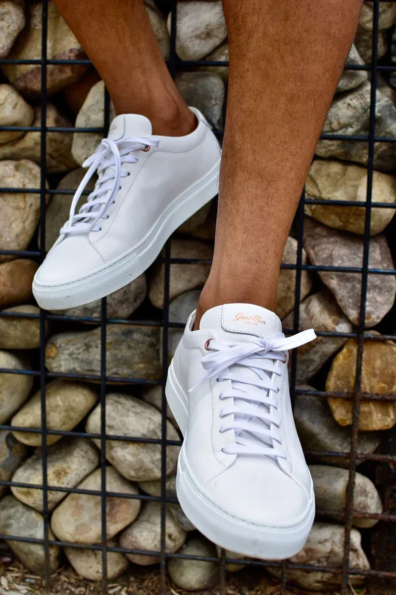 GOOD MAN BRAND SHOES- EDGE LEATHER WHITE
