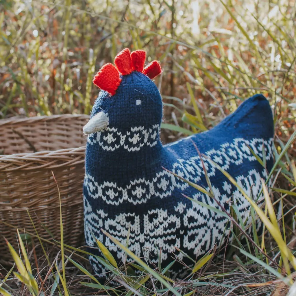 Hen in a Sweater Plushie