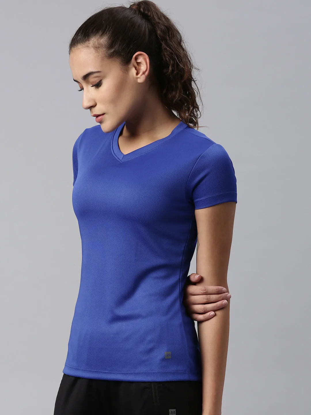 JESSIE  (100% MICRO POLYESTER SPORTSWARE T-SHIRT FOR WOMENS)