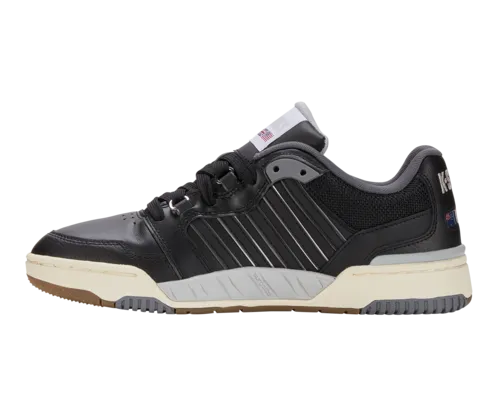 K-Swiss Men's Si-18 Rival Black Gray Antique White Shoes