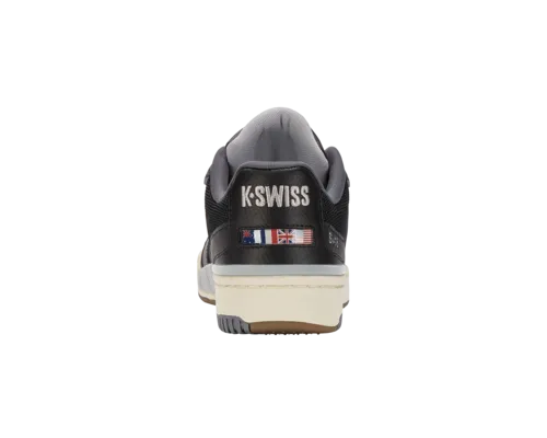 K-Swiss Men's Si-18 Rival Black Gray Antique White Shoes