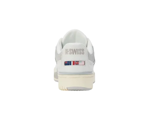 K-Swiss Men's Si-18 Rival Blanc De Blanc Gray Violet Antique White Shoes
