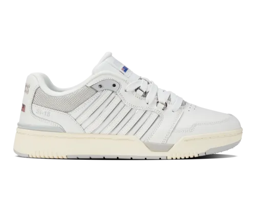 K-Swiss Men's Si-18 Rival Blanc De Blanc Gray Violet Antique White Shoes