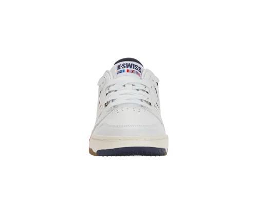 K-Swiss Men's Si-18 Rival Brilliant White Navy Red Shoes
