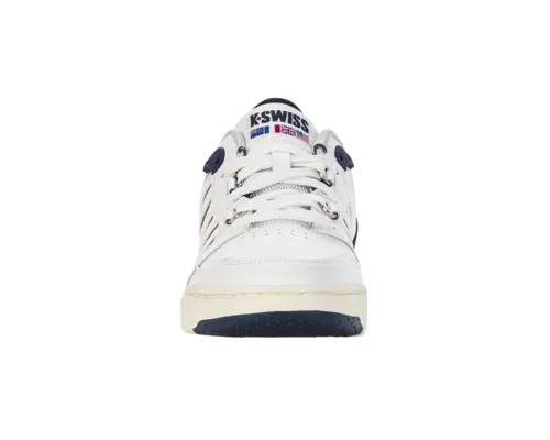 K-Swiss Men's Si-18 Rival Brilliant White Peacoat Lime Green Shoes