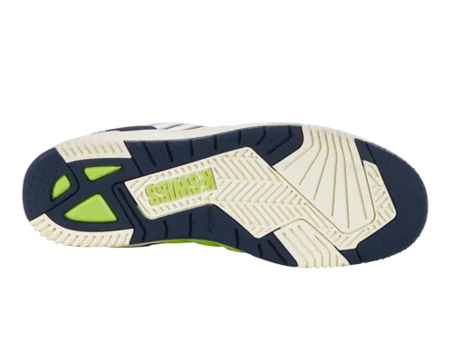 K-Swiss Men's Si-18 Rival Brilliant White Peacoat Lime Green Shoes