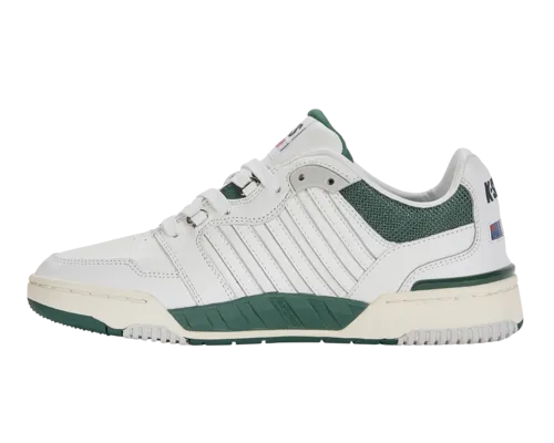 K-Swiss Men's Si-18 Rival Brilliant White Posy Green Shoes