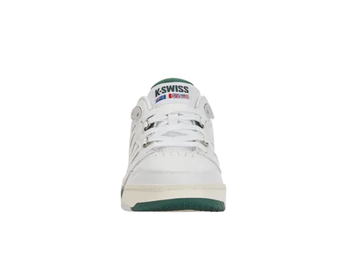 K-Swiss Men's Si-18 Rival Brilliant White Posy Green Shoes