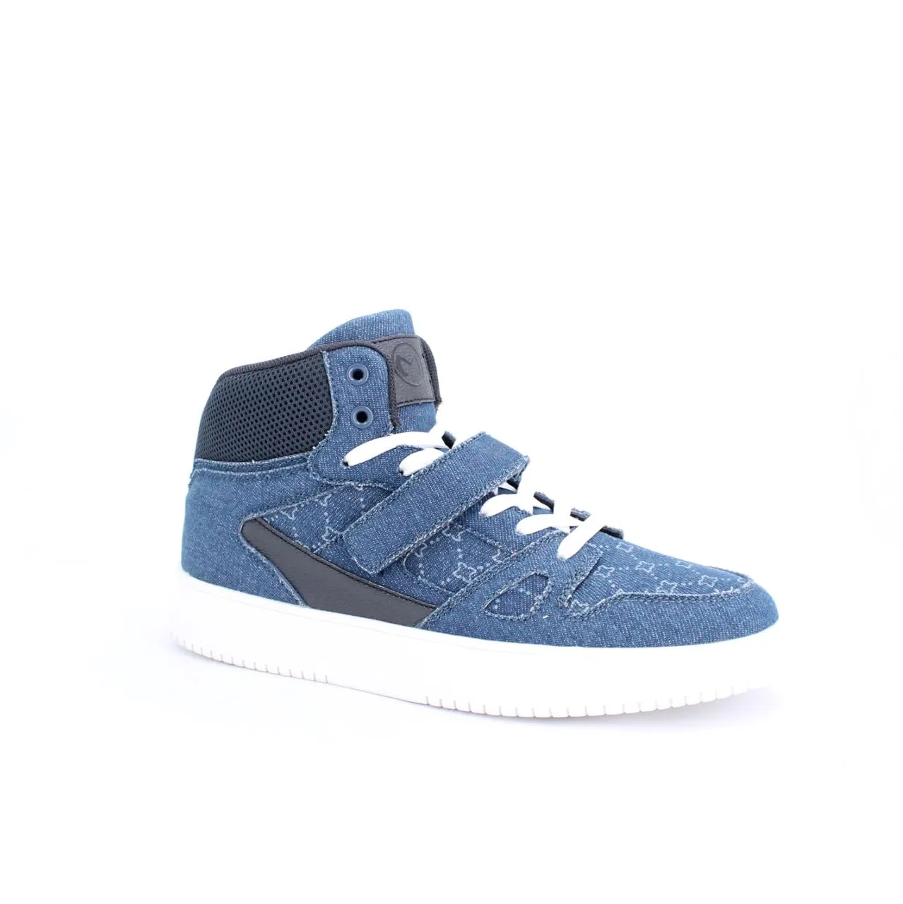 KIMI-HIGH TOP SNEAKER-DENIM BLUE