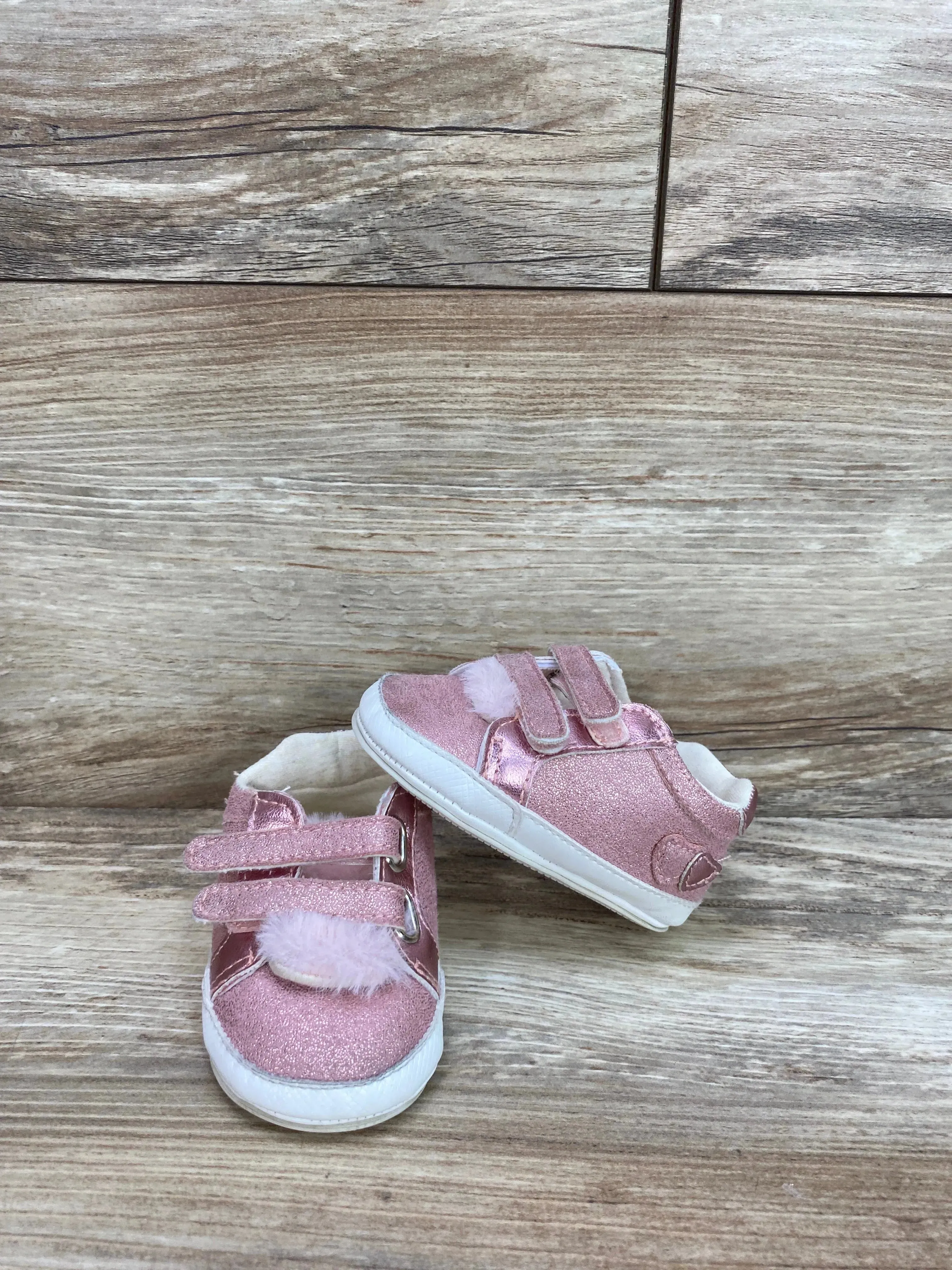 Mayoral Newborn Soft Sole Training Shoes Pink sz 3c