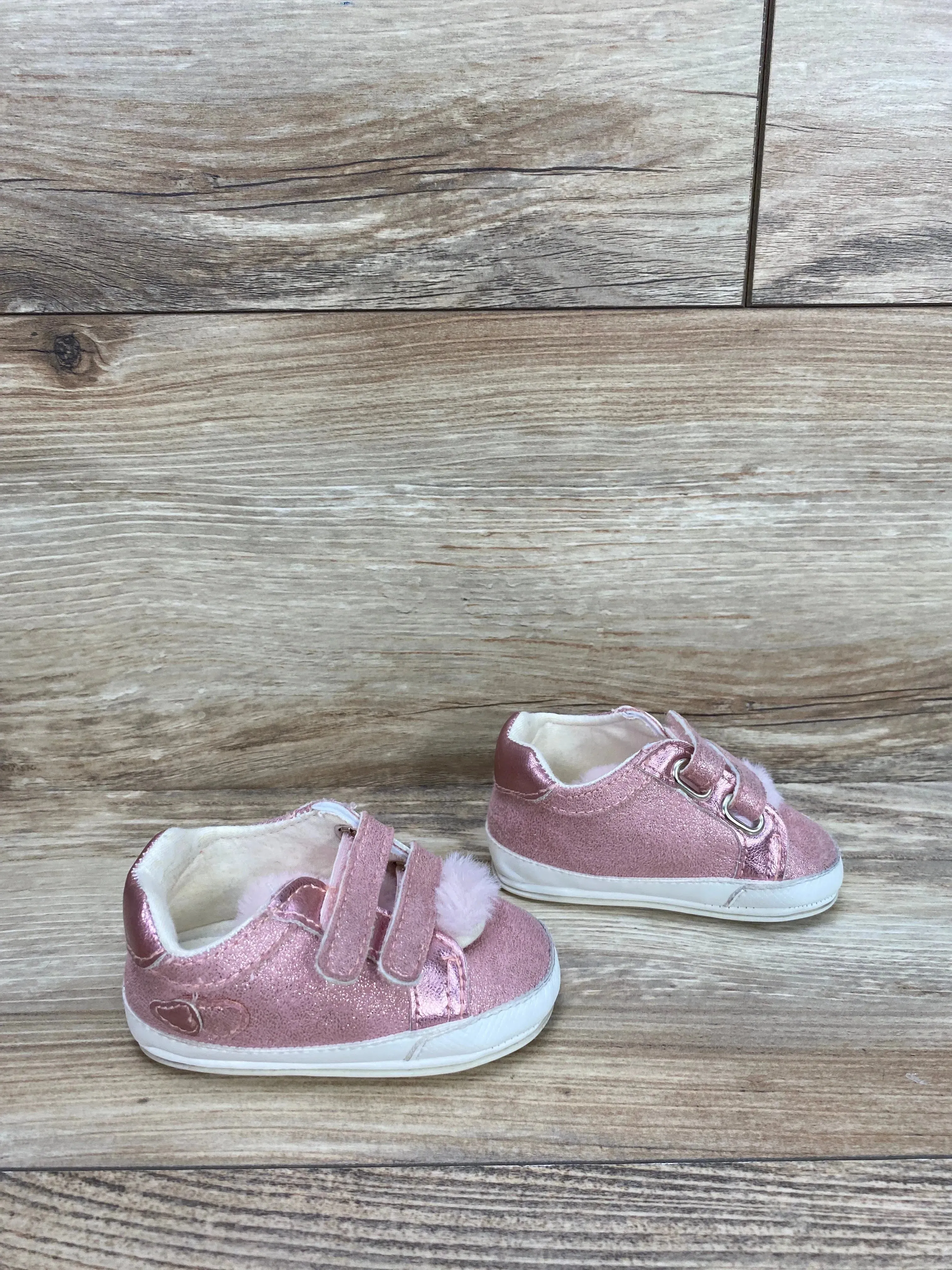 Mayoral Newborn Soft Sole Training Shoes Pink sz 3c