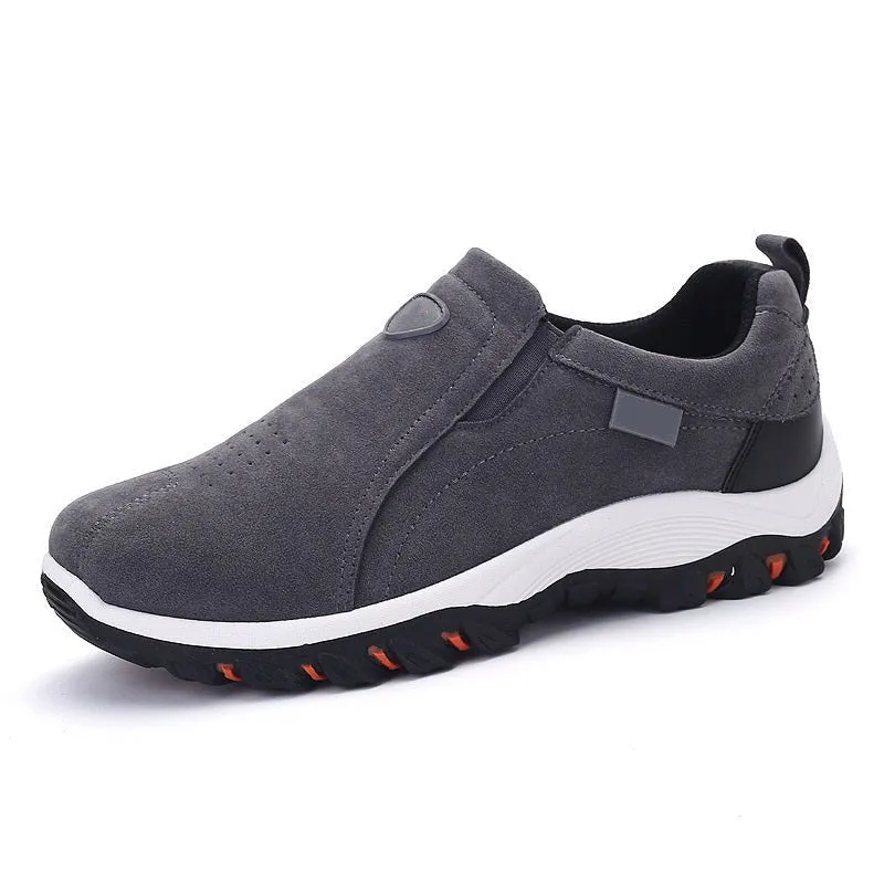 Men's Good arch support Outdoor Breathable Lightweight Walking Slip On Sneakers