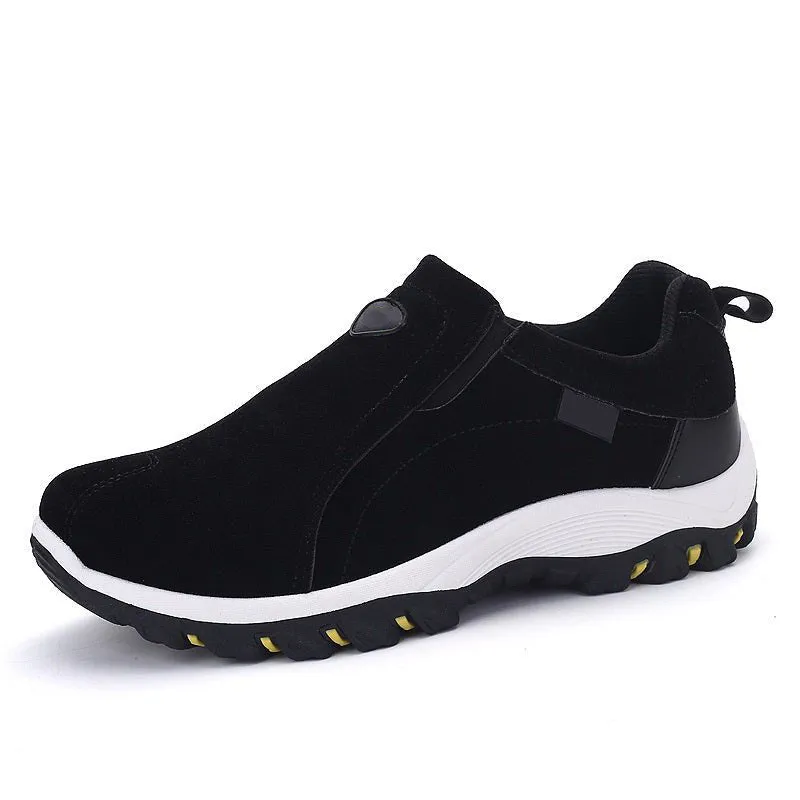 Men's Good arch support Outdoor Breathable Lightweight Walking Slip On Sneakers