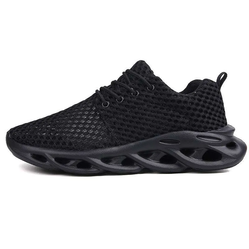 Men'S Hollow Mesh Running Shoes