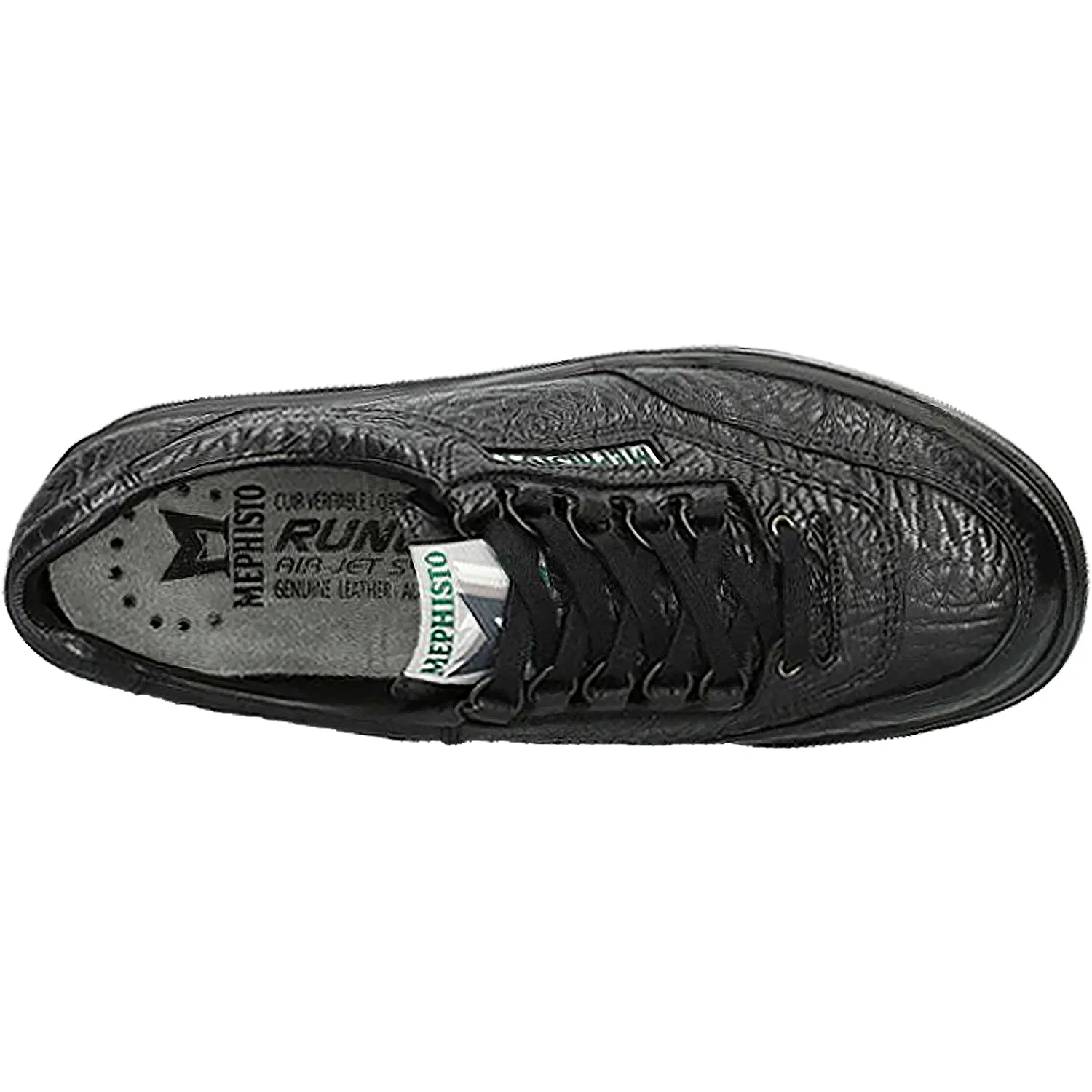 Men's Mephisto Match Black Leather