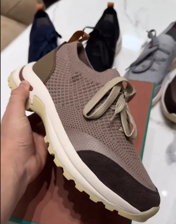 Men's New Breathable Patchwork Sports Shoes