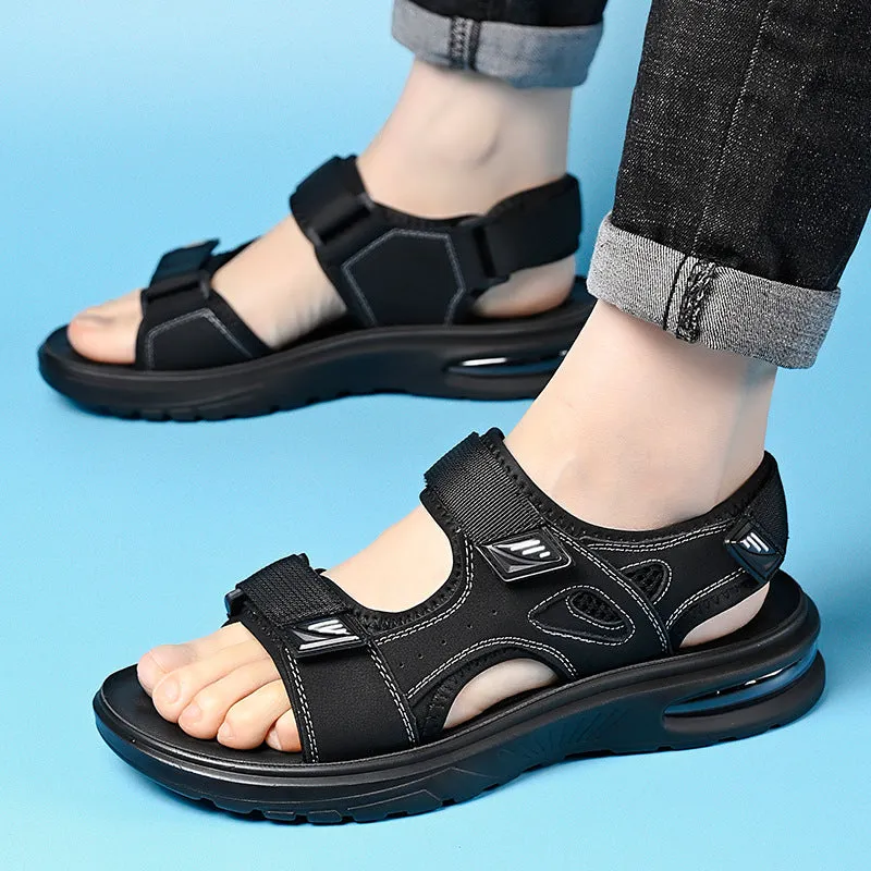 Men's Summer Leather Casual Sports Sandals