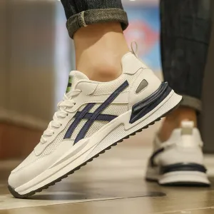 Men's Summer Retro Breathable Mesh Running Shoes