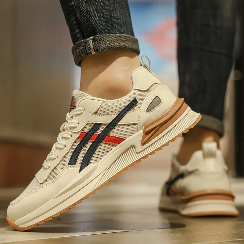 Men's Summer Retro Breathable Mesh Running Shoes