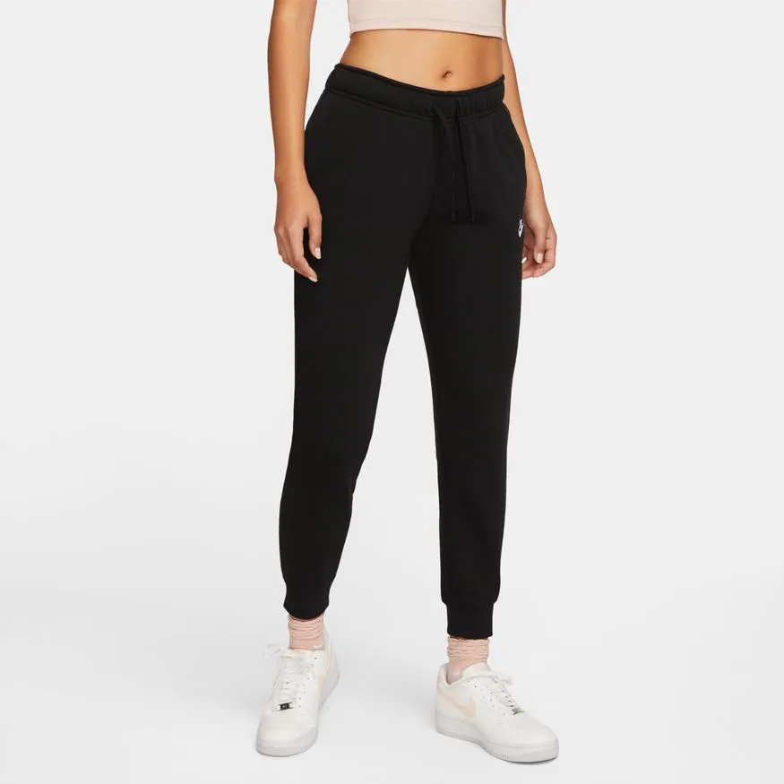 Nike Sportswear Club Fleece Mid-Rise Joggers - Black
