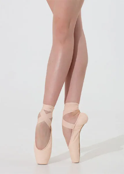 Nikolay Katya, Canvas, Ballet Pink, Medium Shank Pointe Shoe