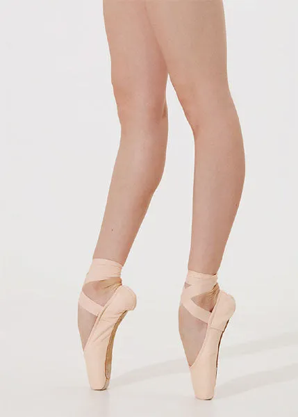 Nikolay Katya, Canvas, Ballet Pink, Medium Shank Pointe Shoe
