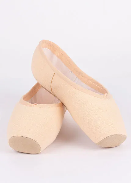 Nikolay Katya, Canvas, Ballet Pink, Medium Shank Pointe Shoe
