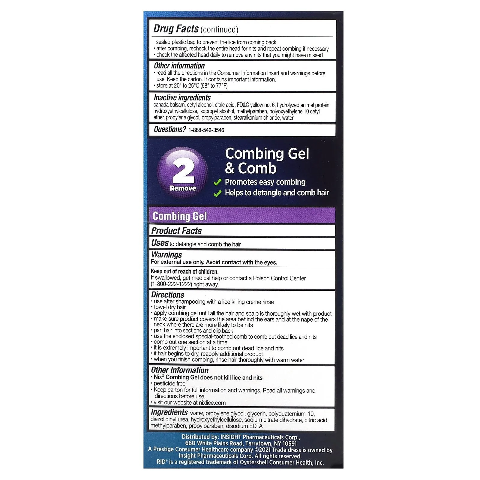 Nix, Complete Lice Treatment Kit , 1 Kit