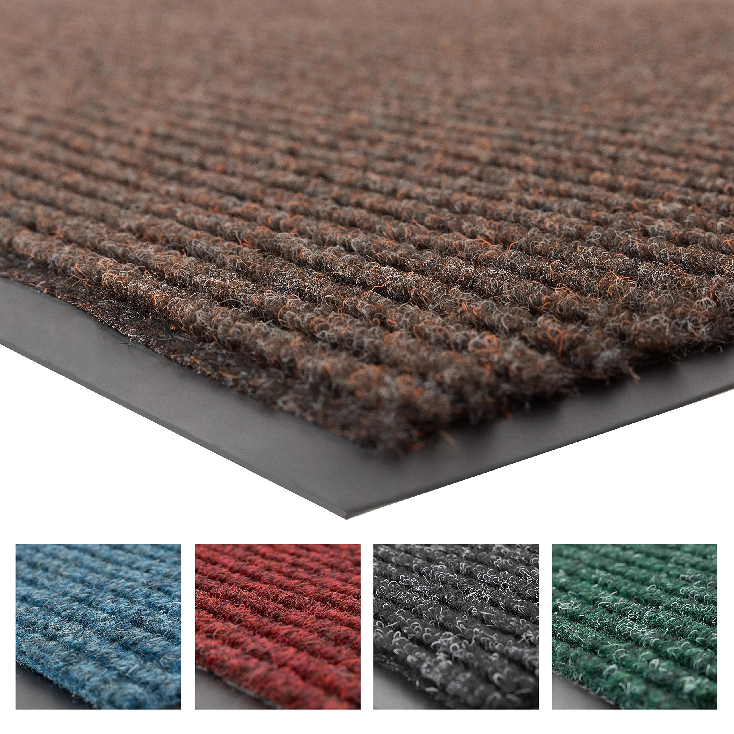 Notrax - 109S0048BR 109 Brush Step Entrance Mat, for Home or Office, 4' X 8' Brown
