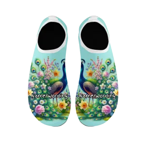 Personalized Summer Fashion Water Shoes, Custom Lightweight Aqua Shoes, Comfort Unisex Shoes